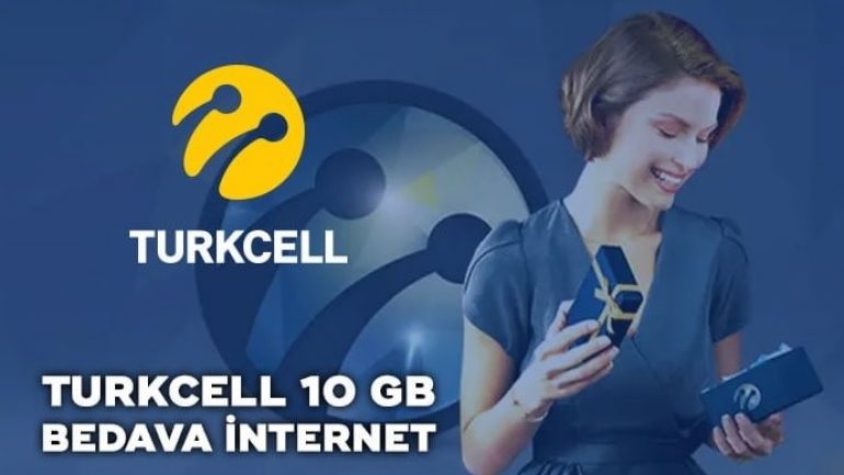 turkcell 10 gb bedava internet