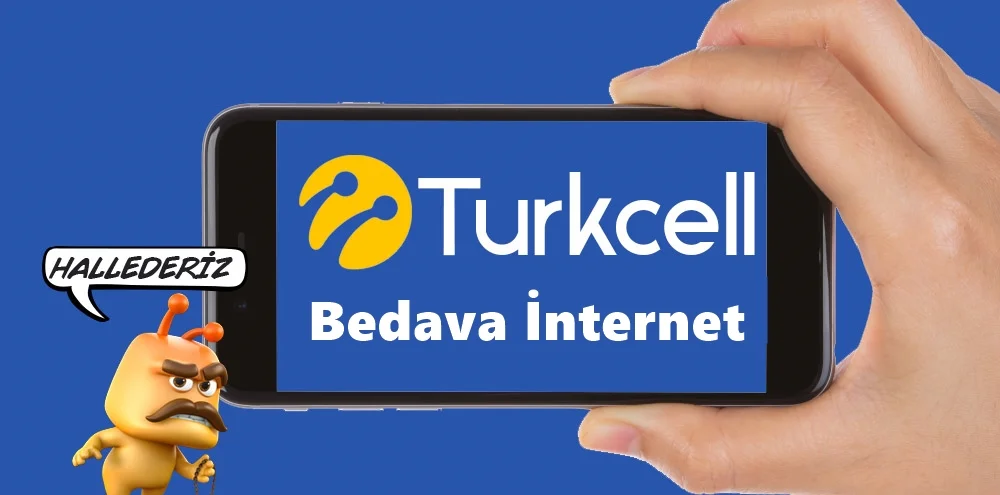turkcell bedava internet kazanma